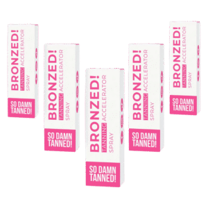 5x Bronzed! Tanning Accelerator Sprays